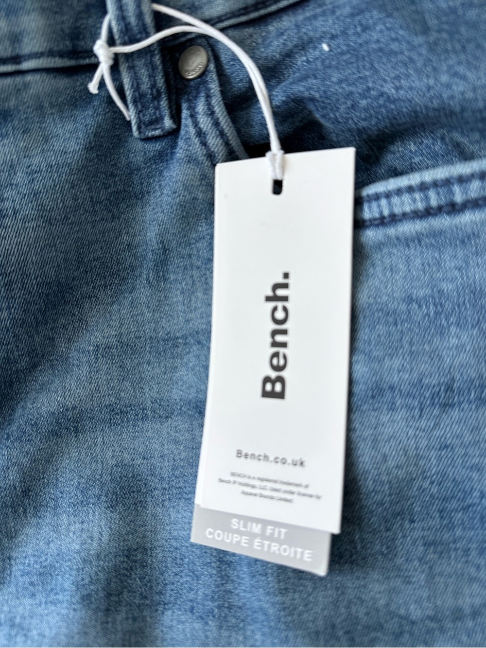 Bench Blue Straight-Leg Jeans - Picture 3 of 6